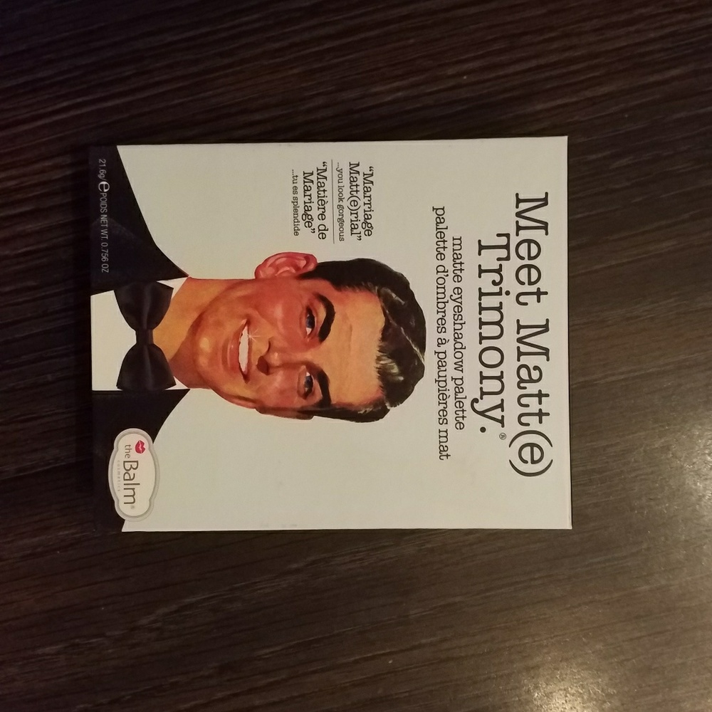 NEW!  theBalm Meet Matte(e) Trimony Eyeshadow